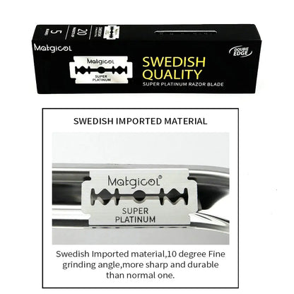 50/100 stuks super platina scheermesjes.