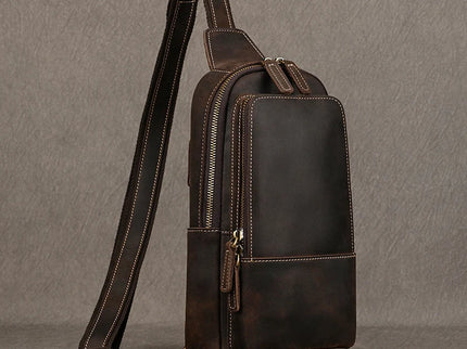 Paolo - Lederen Crossbody Tas | Richard's Specials