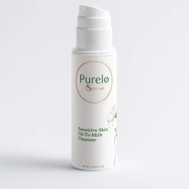 Sensitive Skin Oil-To-Milk Cleanser | Purelo Skincare