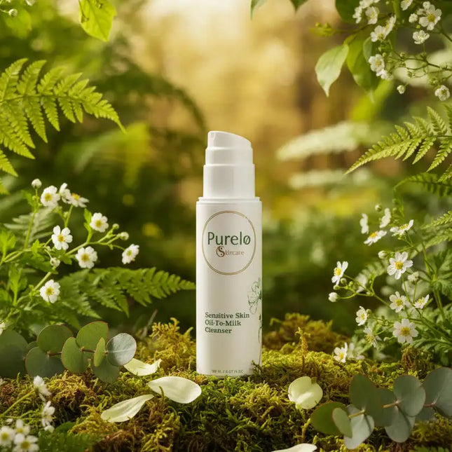 Sensitive Skin Oil-To-Milk Cleanser | Purelo Skincare