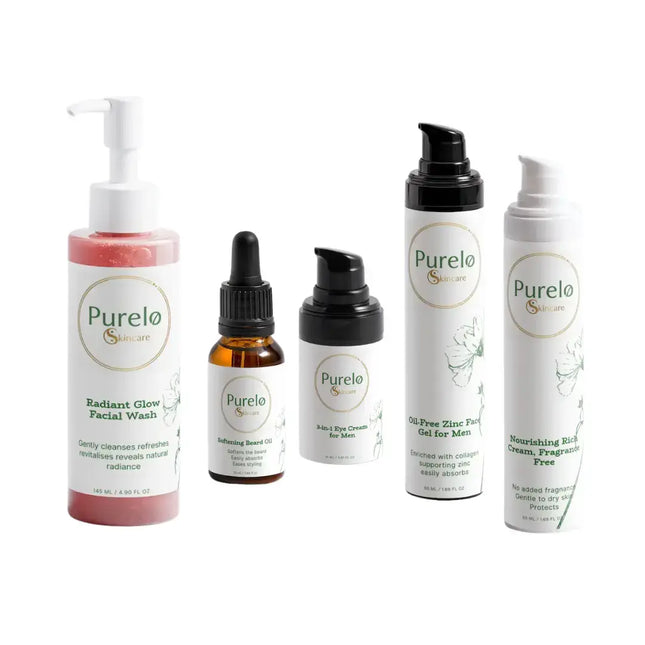 Uitgebreide Scheerroutine voor mannen | Premiumpakket  | Purelo Skincare