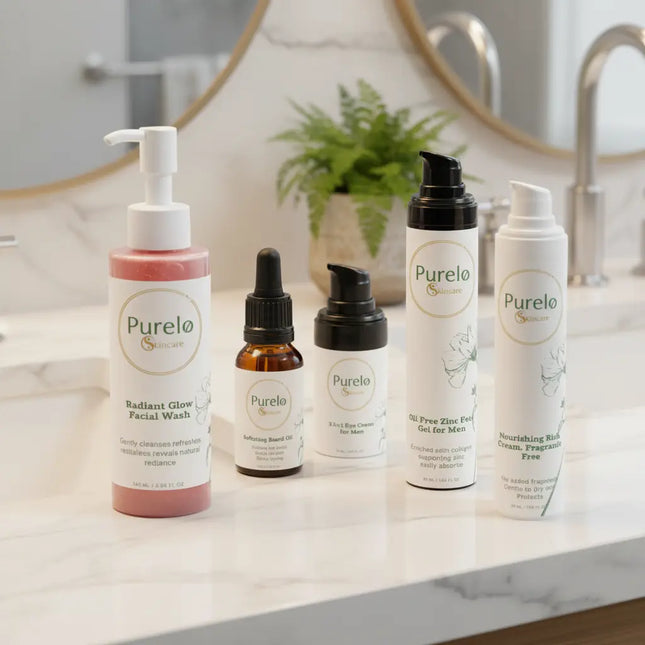 Uitgebreide Scheerroutine voor mannen | Premiumpakket  | Purelo Skincare