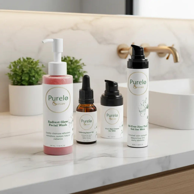 Verzorgende Scheerroutine voor Mannen | Pluspakket | Purelo Skincare
