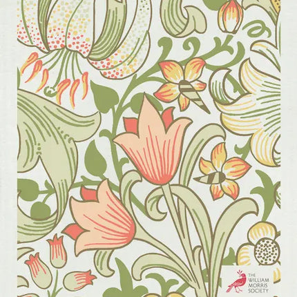 Vaatdoek William Morris Golden Lilly green