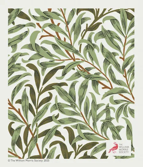 Vaatdoek William Morris Willow Bough green