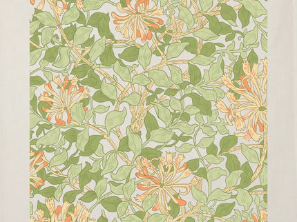 Halflinnen Theedoek William Morris Honeysuckle