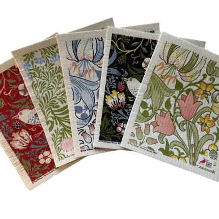 Purelo Swedish Dishcloth Bundle – 5 Pack | William Morris