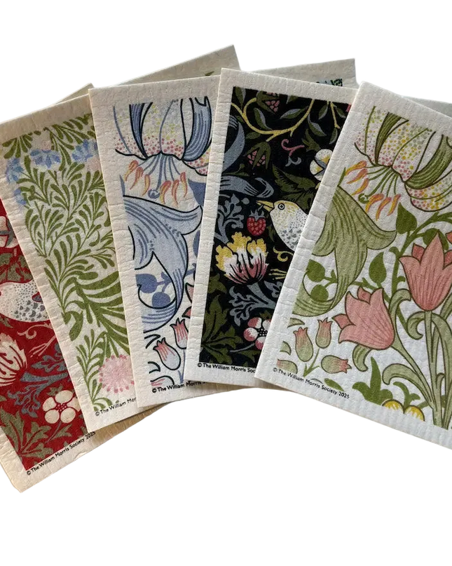 Purelo Swedish Dishcloth Bundle – 5 Pack | William Morris