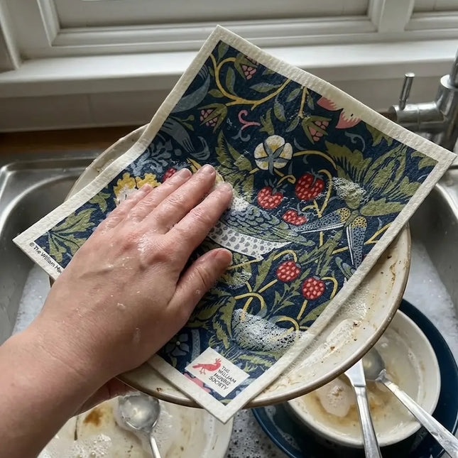 Zweedse Dishcloth – William Morris– TekoTryck - Richards-Specials-Store.com