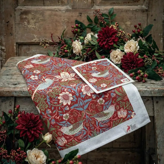 Giftset – Strawberry Thief (Dishcloth + Theedoek) – TekoTryck - Richards-Specials-Store.com