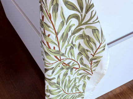Halflinnen Theedoek William Morris Willow Bough