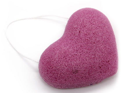 Konjac Heart Sponge - Lavender