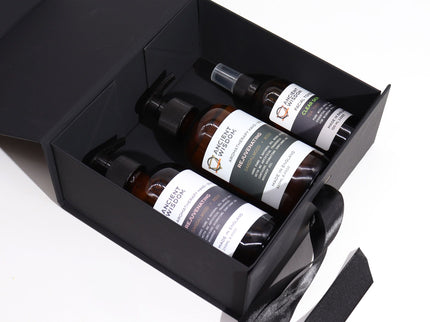 Flat Pack Gift Box - Medium Square (20x18.2x8cm) - Red