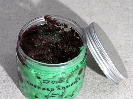Dubai Whipped Cream Soap - Emerald Truffle 120g