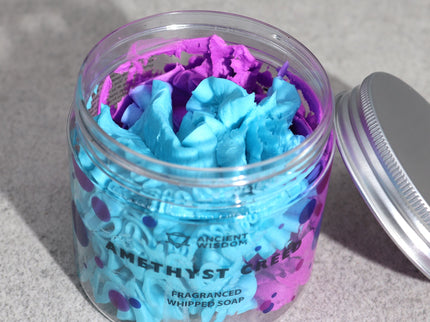 Amethyst Creed Whipped Cream Soap 120g