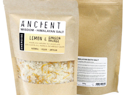 Himalayan Bath Salt Blend 500g - Energise 
