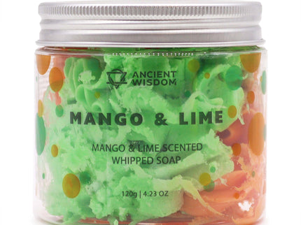 Mango & Lime Whipped Cream Soap 120g