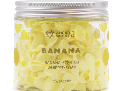 Banana Whipped Cream Soap 120g
