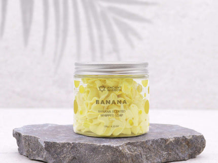 Banana Whipped Cream Soap 120g