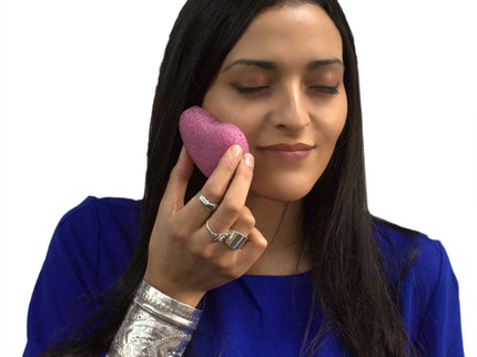 Konjac Heart Sponge - Lavender