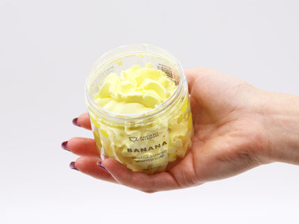 Banana Whipped Cream Soap 120g