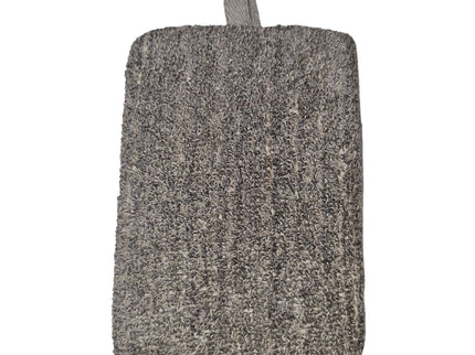 Bamboo & Linen Bath Sponge  - Charcoal