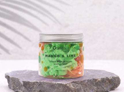 Mango & Lime Whipped Cream Soap 120g