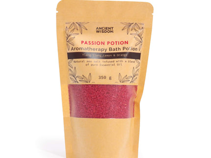 Aromatherapy Bath Potion in Kraft Bag 350g - Passion