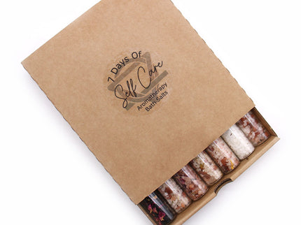 Bath Salts in Vials - Gift Pack of 7