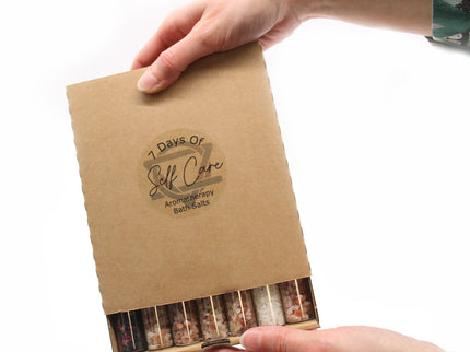 Bath Salts in Vials - Gift Pack of 7
