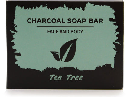 Charcoal Soap 85g - Tea Tree