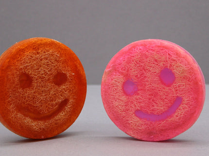 Happy Scrub Soap - Raspberry & Pomegranate