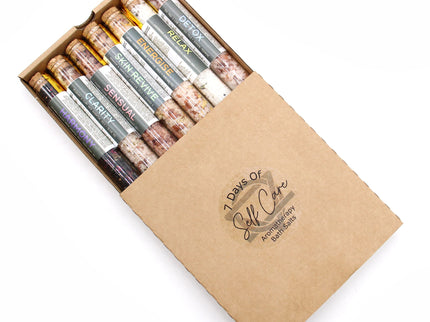 Bath Salts in Vials - Gift Pack of 7