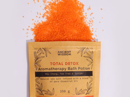 Aromatherapy Bath Potion in Kraft Bag 350g - Total Detox
