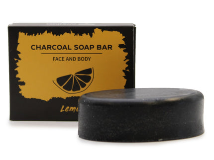 Charcoal Soap 85g - Lemon