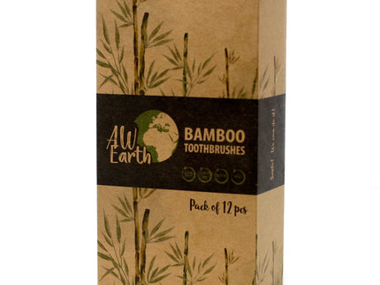 1x Bamboo Toothbrush - Charcoal Medium Soft