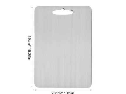 Titanium snijplanken dubbelzijdig 304 RVS staal