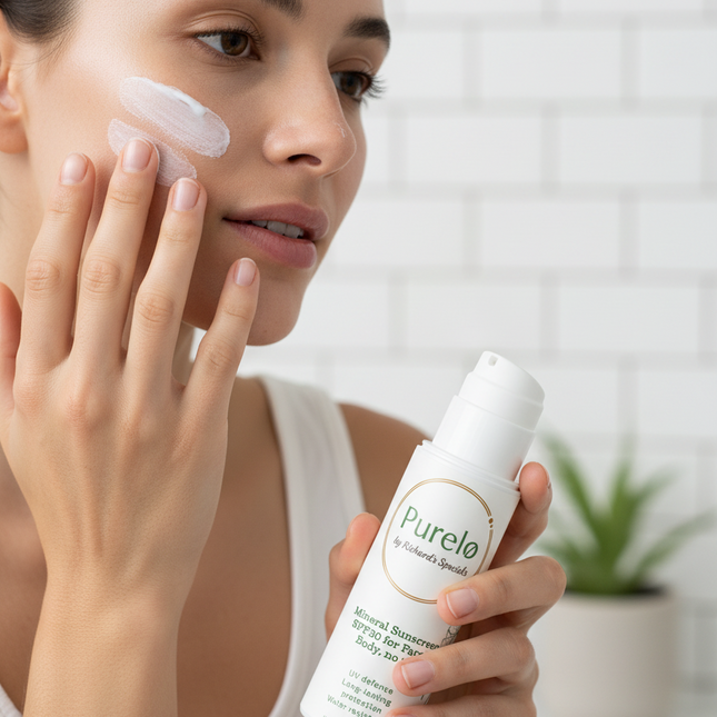Purelo - Minerale zonnebrandcrème SPF30 | Richard's Specials