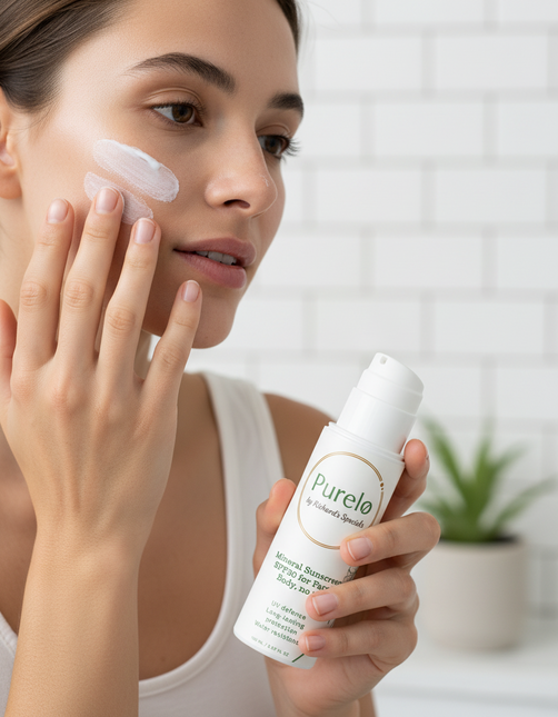 Purelo - Minerale zonnebrandcrème SPF30 | Richard's Specials