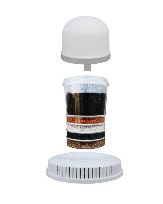 Eco-De Toren waterzuiveraar, 8 filtratiesystemen. - Richards-Specials-Store.com