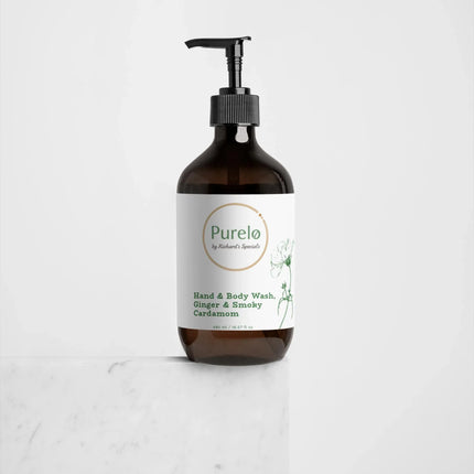 Purelo - Hand & Body Wash, Ginger & Smoky Cardamom | Richard's Specials - Richards-Specials-Store.com