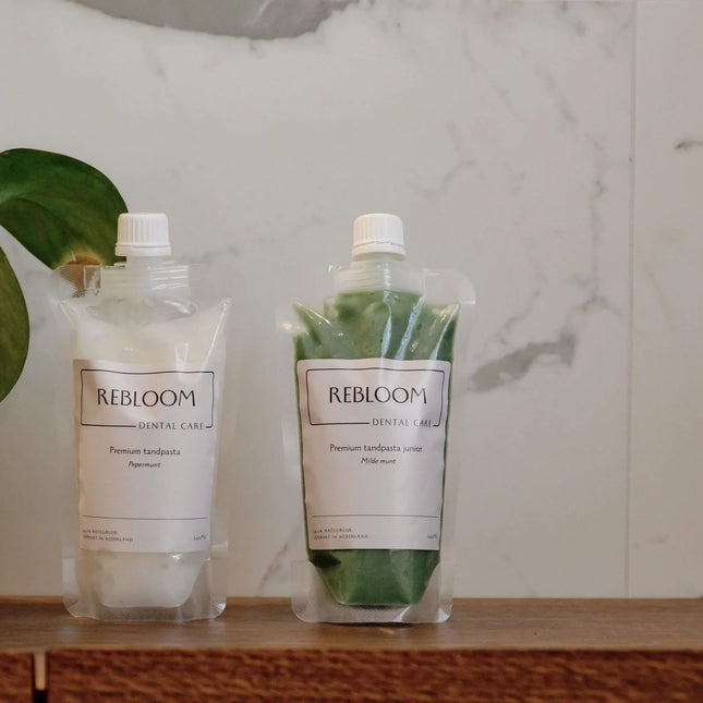 2 smaken pakket navulverpakkingen premium tandpasta - Richards-Specials-Store.com