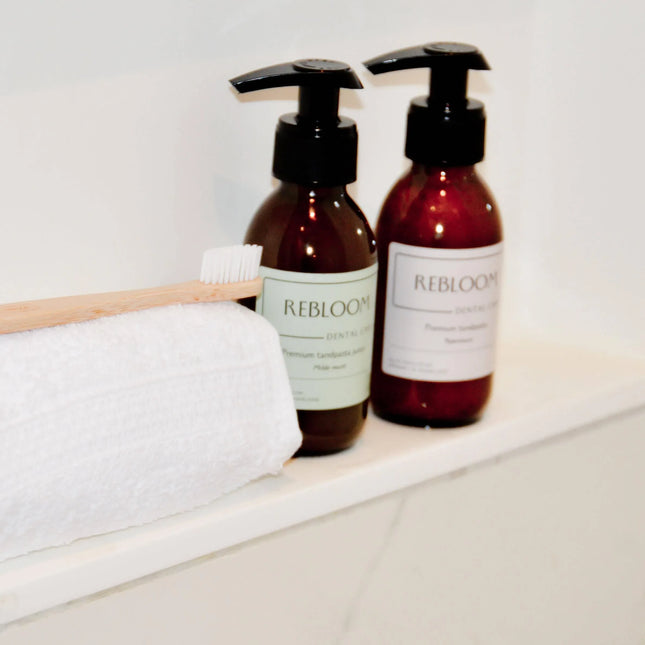 2 smaken pakket premium tandpasta - pepermunt & milde munt - Richards-Specials-Store.com