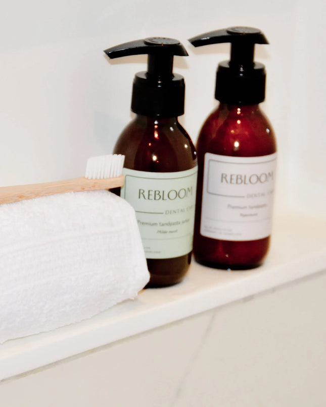 2 smaken pakket premium tandpasta - pepermunt & milde munt - Richards-Specials-Store.com