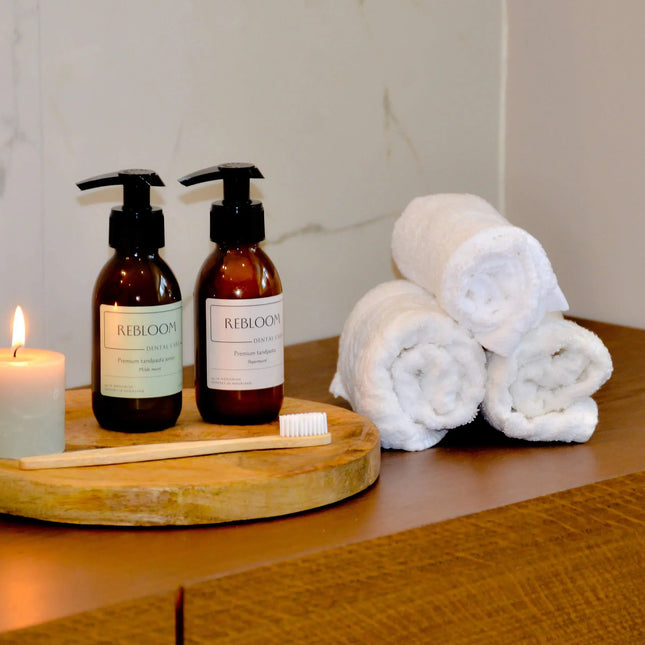 Flesje premium tandpasta - Pepermunt - 120ml / 2 tubes - Richards-Specials-Store.com