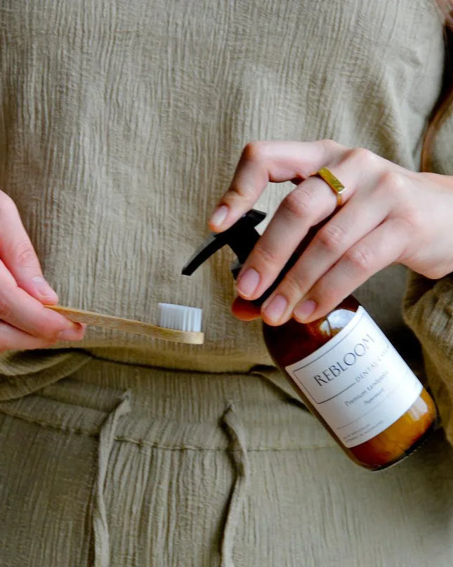 Flesje premium tandpasta - Pepermunt - 120ml / 2 tubes - Richards-Specials-Store.com