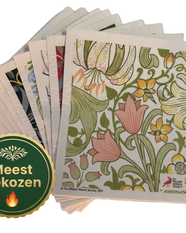 Purelo Swedish Dishcloth Bundle – 10 Pack | William Morris