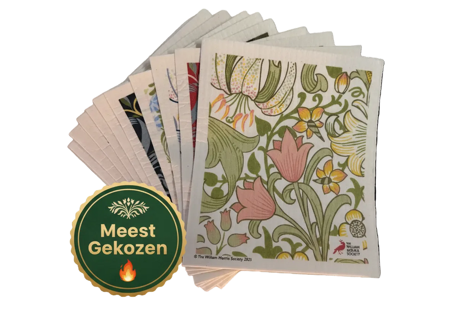 Purelo Swedish Dishcloth Bundle – 10 Pack | William Morris